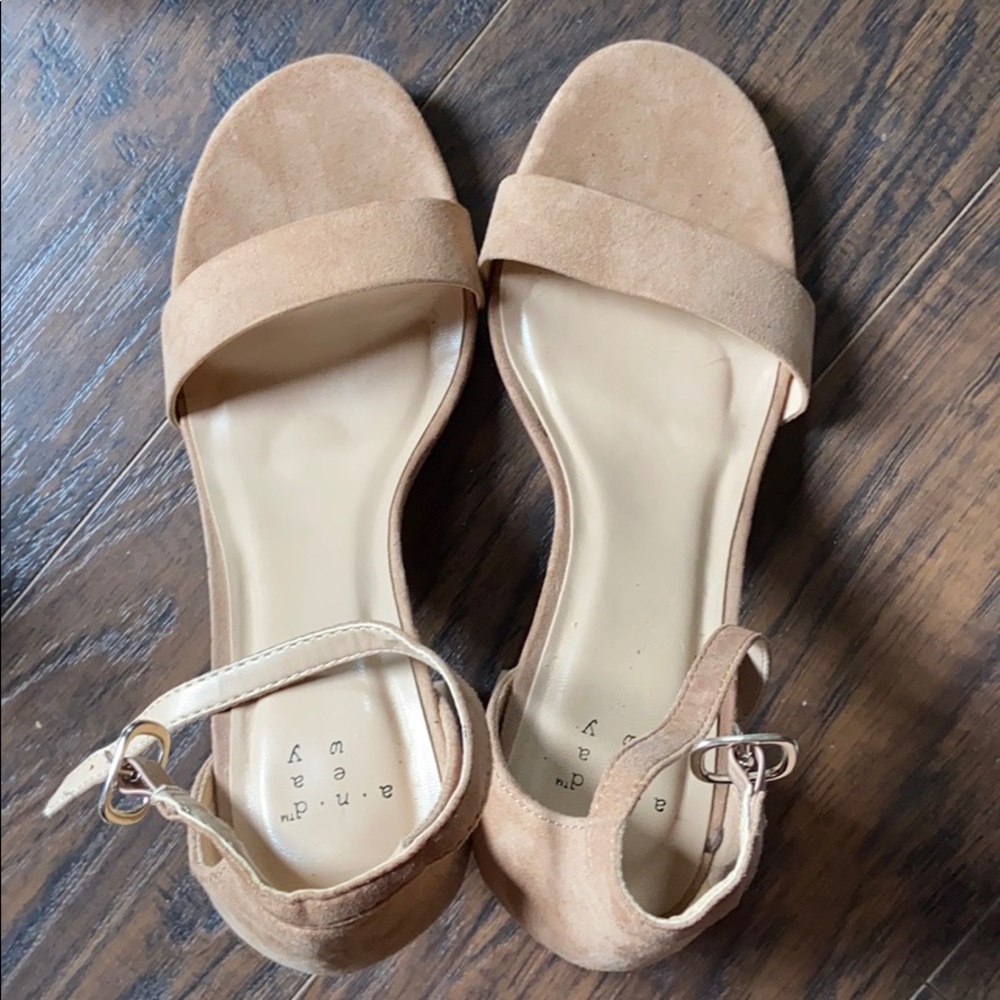 A new day Ema High Block Heel Pumps